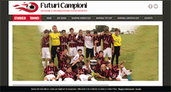 Desktop Screenshot of futuricampioni.it